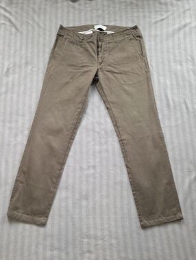 Wings + Horns Olive-Tan Chino Pants